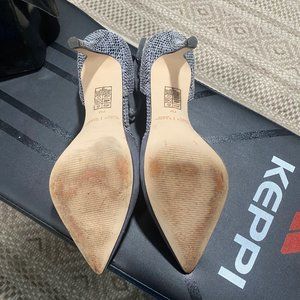 Used White House Black Market T-Strap Heels